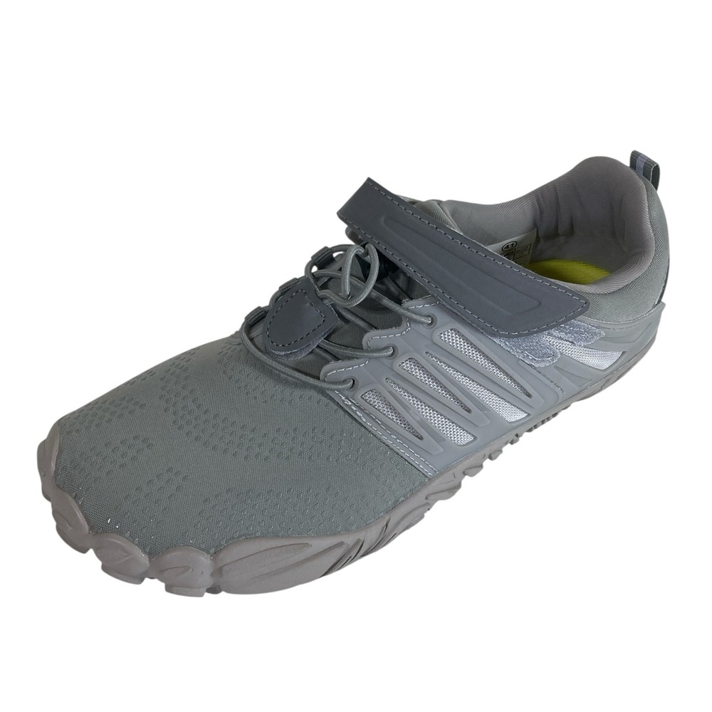 Sports Gray Minimalist Sneakers Womens Size 41 Hook Loop‎ Closure